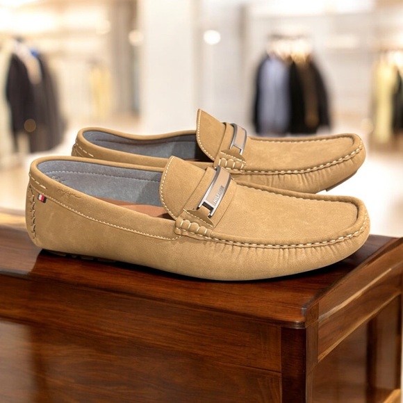 Tommy Hilfiger Tan Loafers for Men size 10.5M main image 8